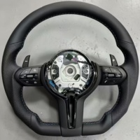 Volant sport en cuir semi-nouveau pour BMW M3 M4 M5 M6 F30 F20 F10 F15 F16 F20 F31 F32 F33 F34 F36 M Sports