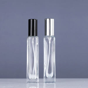 Wholesale Free Sample Cosmetic Room Packaging Square Spray Glass Perfume Bottle