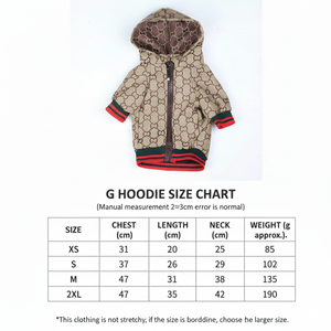 Giacca <span class=keywords><strong>di</strong></span> Lusso per <span class=keywords><strong>Cani</strong></span> <span class=keywords><strong>di</strong></span> Design, Cappotto Invernale Moderno con Cerniera e Cappuccio, Stampa alla Moda per <span class=keywords><strong>Cani</strong></span> <span class=keywords><strong>di</strong></span> <span class=keywords><strong>Piccola</strong></span> <span class=keywords><strong>Taglia</strong></span> - Product Image 6