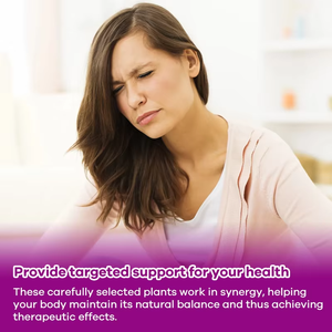 Mélange de tisanes bio OEM pour SOPK, fertilité féminine, framboise, ortie, ashwagandha, gingembre, équilibre hormonal naturel, thé santé - Product Image 4