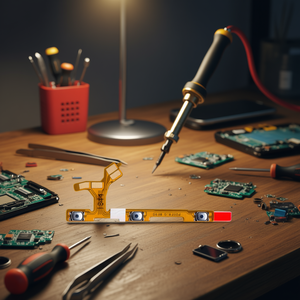 Cable flexible para botón de encendido y volumen para Huawei P Smart 2019 2020 - Product Image 3