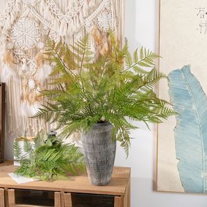 CL27007 نبات نبات نبات نبات السرخس الاصطناعي نبات السرخس الاصطناعي نبات السرخس الأخضر المنزل المكتب حديقة ديكور الزفاف - Product Image 4