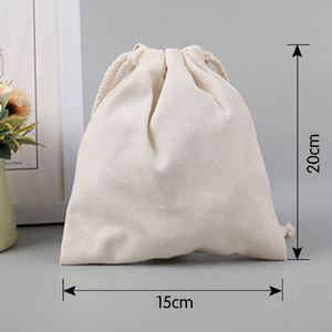 Hot Sale Eco- Friendly Organic Cotton <b>Bags</b> Canvas Jewelry Pouches <b>Bag</b> <b>Storage</b> <b>Clothes</b> Shoes Dust Pouch Candle <b>Storage</b> <b>Bag</b> - Product Image 4