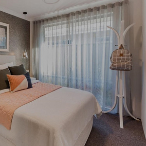 Luxury Curtains Living Room Blackout <strong>Latest</strong> <strong>Designs</strong> <strong>Home</strong> Curtain <strong>Window</strong> s Fold Linen Sheer Curtains &amp; Drapery - Product Image 3