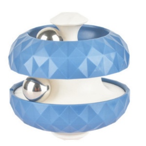 Spinner Antiestrés Innovador de Plástico Azul, Juguete Sensorial para Dedos, Cubo Giratorio de Pinball, Juguete de Descompresión - Product Image 4