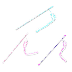 Plastic <b>Cat</b> Teaser Plush Long-tailed Mouse <b>Interactive</b> Grinding <b>Toy</b> for Pets - Product Image 3
