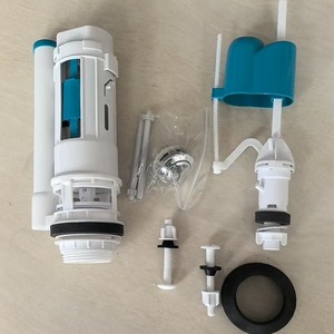 Accessoires pour réservoir de toilettes, kit de réparation de valve de remplissage universelle pour toilettes de style ancien avec flotteur et levier de chasse d'eau - Product Image 2