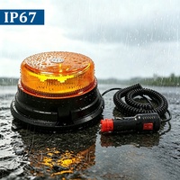 24V LED Blinklicht Leuchtfeuer Low Profile Autodach Blitzlichter ECE R65 R10 Konform Sonstiges Auto licht zubehör