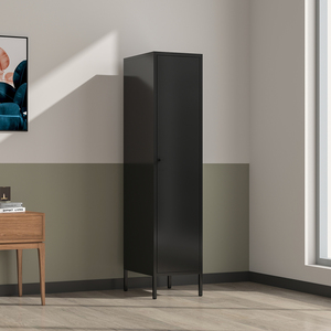 <span class=keywords><strong>Garde</strong></span>-robe Moderne armoire de la Chambre principale simple porte <span class=keywords><strong>en</strong></span> Acier Chambre armoire de rangement armoire - Product Image 3