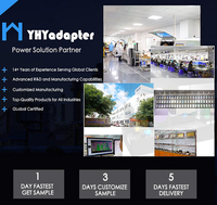 Adaptador de Corriente YHYadapter 9V 1A 100-240V Entrada para Certificación CE ROHS FCC para Juguetes, Robots, Drones, Hecho en China