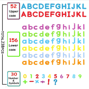 Mới Diy Bảng Chữ Cái Từ Tính EVA Đồ Chơi Giáo Dục Chữ Cái Và Số Từ - Product Image 4