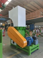 Recyclage du plastique gaspillé industriel10 ~ 75 HP Machine de concassage du plastique silencieux