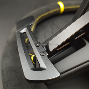 Volante Interamente in Alcantara con Palette Magnetiche per Panamera Cayman 718 Cayenne 955 996 Macan <span class=keywords><strong>Taycan</strong></span> 991 991.3 911 - Product Image 5