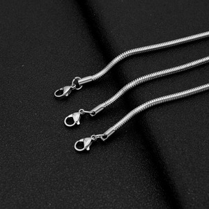 New Punk Simple Popular Design Snake Chain <b>Bracelet</b> Titanium Steel <b>Silver</b> Plated Unisex's <b>Bracelets</b> Fashion Jewelry Wholesale - Product Image 2