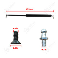 Kit de charnières de portes verticales automatiques universelles de type Lambo pour modification automobile JDM USDM, pièces de portes automobiles à fixation par boulons