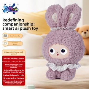 ตุ๊กตาช้าง LED Eye Screen AI ยี่ห้อ Jopark น่ารัก นุ่มนิ่ม สำหรับเด็ก ของขวัญวันเกิด ทำจากผ้าฝ้าย รับผลิตตามแบบ ODM ขายส่ง - Product Image 1