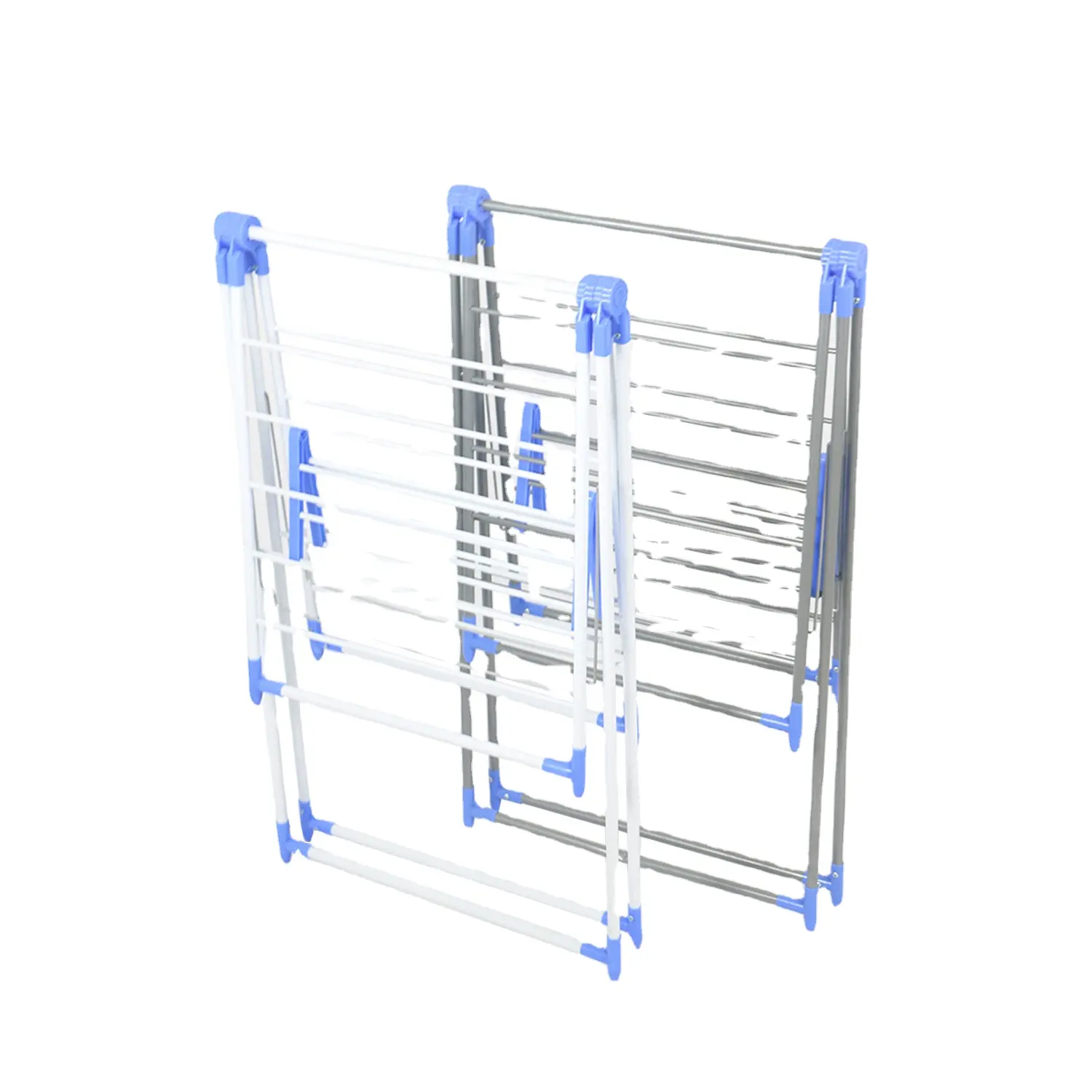 多機能ウィングタイプ乾燥ラック折りたたみ式無料設置バルコニーハンガー屋内床から床までバタフライタイプ乾燥ラック