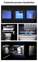 Machine à café expresso et cappuccino fraîchement moulu JK86 avec distributeur de glace, système de bouchage automatique et connectivité IoT intelligente pour bureaux, salles de sport et hôtels