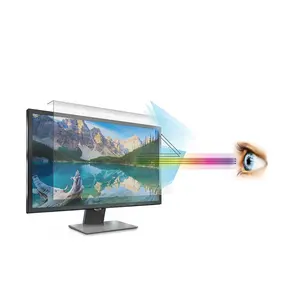 Anti filtro acrilico chiaro blu del protettore dello schermo per 21.5 pollici Monitor da tavolino Widescreen