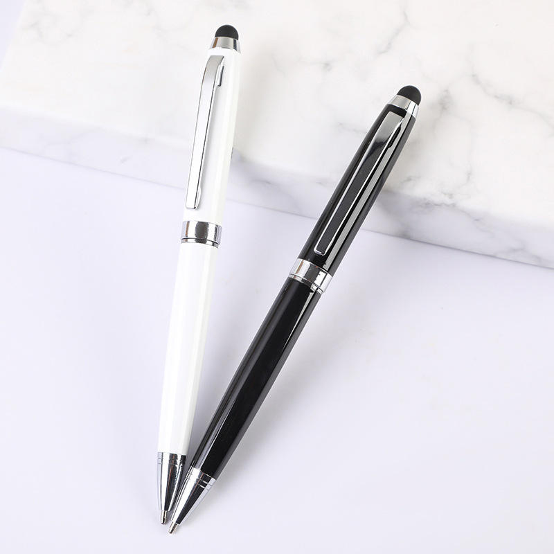 ปากกาสไตลัสหน้าจอสัมผัสสีขาว แบบหัวกระสุน รุ่น 10