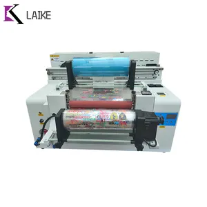 2023 New Type 2 Heads Best Performance AB Film Printer With 2 3 I3200 A1 60cm 50cm Flatbed DTF Printer