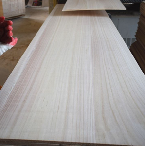 Paulownia bảng gỗ rắn 2440*1220*18mm s4s cắt theo kích thước 8-12% độ ẩm gỗ tự nhiên kết thúc cho quan tài ứng dụng - Product Image 4
