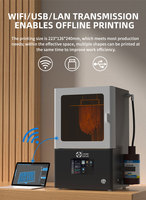 Calidad estable 10,1 pulgadas Tamaño de impresión 16K Impresora de alta precisión Resina LCD Impresora 3D Hoja de metal Impresora 3D