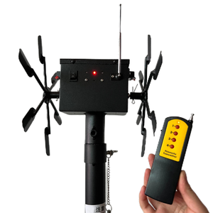 Molino de viento de 12 canales, fuente fría giratoria, sistema de cocción de fuegos artificiales, Control remoto inalámbrico, máquina giratoria de fuegos artificiales para bodas - Product Image 1