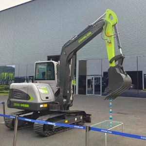 Excavadora de cadenas Zoomlion de 13.5 toneladas ZE135G ZE135GF con sistema de dirección totalmente hidráulico - Product Image 1