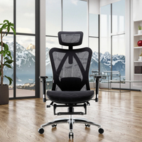 Chaise de bureau SIHOO Fournisseur M57B Chaise d'ordinateur Chaise de bureau en maille Pivotante Haute qualité Confortable Ergonomique