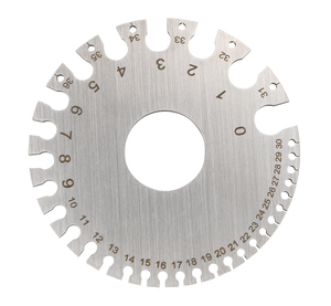 Welding <b>Tools</b> Stainless Steel Wire <b>Gauge</b> Weld Diameter <b>Gauge</b> Welding Inspection Inch <b>Measuring</b> <b>Gauges</b> for Measurement <b>Tool</b> - Product Image 3