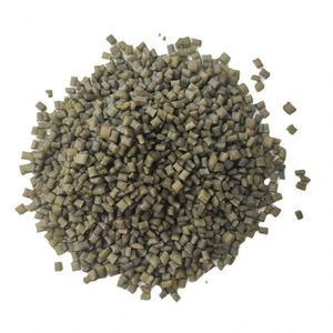 <b>Modified</b> PA5 Nylon <b>Plastic</b> Pellets Green Granules for Industrial Use - Product Image 1