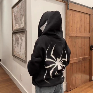 <span class=keywords><strong>Felpa</strong></span> con cappuccio Dropshipping da <span class=keywords><strong>uomo</strong></span> con cappuccio personalizzato da donna di grandi dimensioni Spider-Man sciolto per l'autunno - Product Image 3