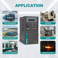 Variateur de fréquence CNC SINOVO SD60A 2,2 kW 4 kW 5,5 kW 7,5 kW 380 V, sortie haute fréquence 400 Hz, CE RoHS