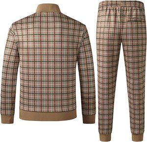 Out Look ชุดวอร์มลำลองของผู้ชาย,ชุดวิ่งแขนยาวกางเกง2ชิ้น OEM - Product Image 2