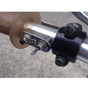 Interrupteurs de moto Mochi SW-21038 à double levier avec bouton pour modification personnalisée du guidon - Product Image 4