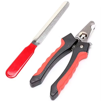 LILIPRO Tondeuse à griffes professionnelle en acier inoxydable et plastique, écologique, multifonctionnelle, pour le soin des pattes des animaux, avec protection de sécurité, facile à utiliser