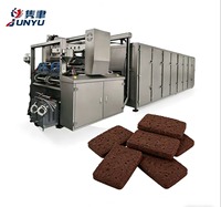Machine automatique de fabrication de biscuits au thé, au lait et au chocolat, four tunnel pour biscuits durs et mous, machine à biscuits