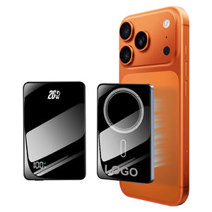 Mini Banco de Energía de 5000 mAh para Teléfono Móvil <span class=keywords><strong>iPhone</strong></span> 15 Pro Max, Cargador Inalámbrico, Logotipo Personalizado, Regalo, Batería Externa Magnética - Product Image 3