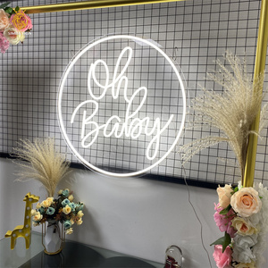 Fournitures pour fête de révélation de sexe, lettres lumineuses LED <span class=keywords><strong>OH</strong></span> BABY de 3 pieds et 4 pieds, décoration de fête prénatale pour la décoration de fête de bébé - Product Image 6