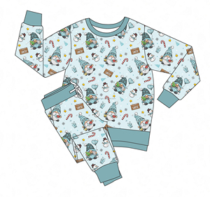 Sudadera infantil unisex para bebé, conjunto <span class=keywords><strong>de</strong></span> 2 uds., conjunto <span class=keywords><strong>de</strong></span> felpa francesa antiarrugas para niños, ropa <span class=keywords><strong>de</strong></span> bebé <span class=keywords><strong>de</strong></span> manga larga - Product Image 4