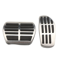 Couvre-pédale de frein à gaz pour Nissan X-trail Rogue T32 Qashqai Sport J11 Kicks pour Renault Koleos Kadjar Samsung QM6
