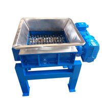 Industriële Dubbele As Shredder Kan En Schroot Crusher Met Fruit & Plantaardige Recycling Functie