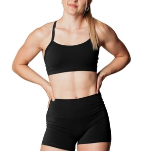 Sujetadores Deportivos de Talla Grande para Mujer, Sensación Desnuda, Logotipo Personalizado del Proveedor Mayorista, Transpirables, con Tirantes, Estilo Simple para Gimnasio - Product Image 5