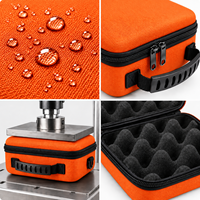 Étui pour drone EVA double couche, coque rigide antichoc, séparateurs amovibles, poignée intérieure réglable, bandoulière, OEM ODM