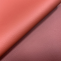 Tissu de revêtement de siège de voiture en cuir synthétique PVC gaufré personnalisé, imperméable, anti-moisissure, résistant à l'abrasion et à l'hydrolyse