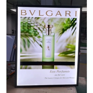 Letrero <span class=keywords><strong>Duratrans</strong></span> Rectangular Delgado de Aluminio, Marco para Fotos, Tablero de Menú Publicitario, Letrero con Caja de Luz LED para Uso en Interiores - Product Image 3