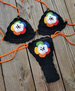 Micro Hottest Extreme Best <strong>Crotchless</strong> Cheap Custom Kitty Hand Wholesale Crochet Hot Open Fashion Show Sexy <strong>Bikini</strong> - Product Image 3