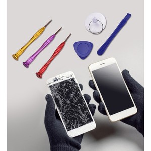 Mobile Phone Repair Tool Set 5 In 1 Aluminum Alloy Screwdriver With Magnetic Tips For Disassembly And Repair - Product Image 1