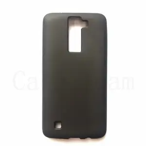 Üretici toptan mat TPU durumlarda yumuşak buzlu arka kapak silikon cep telefonu kılıfı LG Phoenix 2 siyah